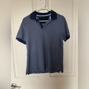 Banana Republic Men's Blue Polo Shirt Size Small